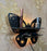 Butterfly Design Wooden Wall Shelf With Back Light