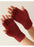 2 Pcs Wool Plain Fingerless Gloves 1
