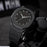 Bkack Arabic Watch