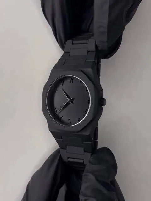 Bkack Arabic Watch