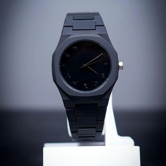 Bkack Arabic Watch